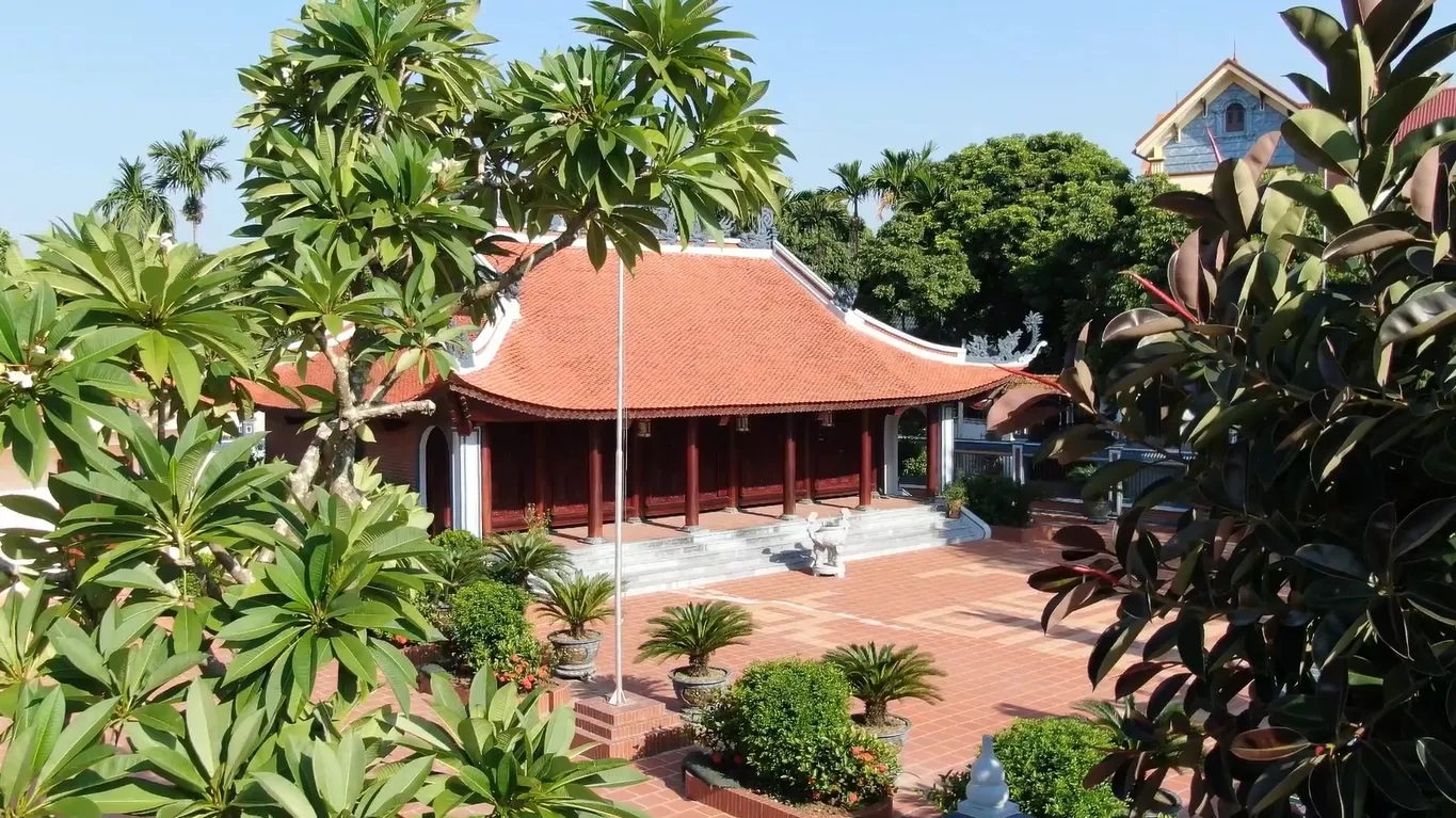 Không gian cảnh quan di tích Đình Vu Chu