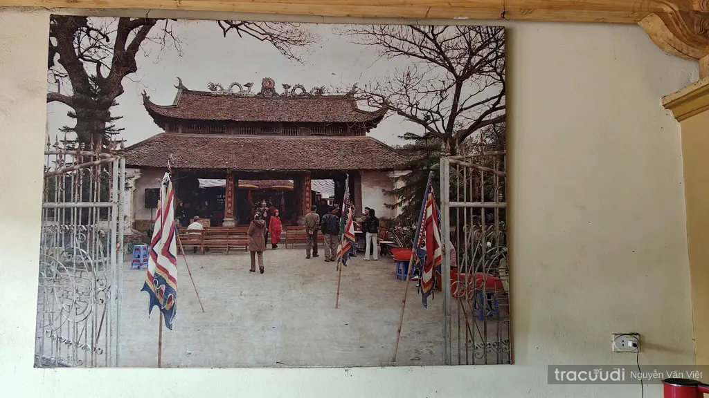 Ảnh lưu liệm tại nhà tả vu thuộc Đền Trong