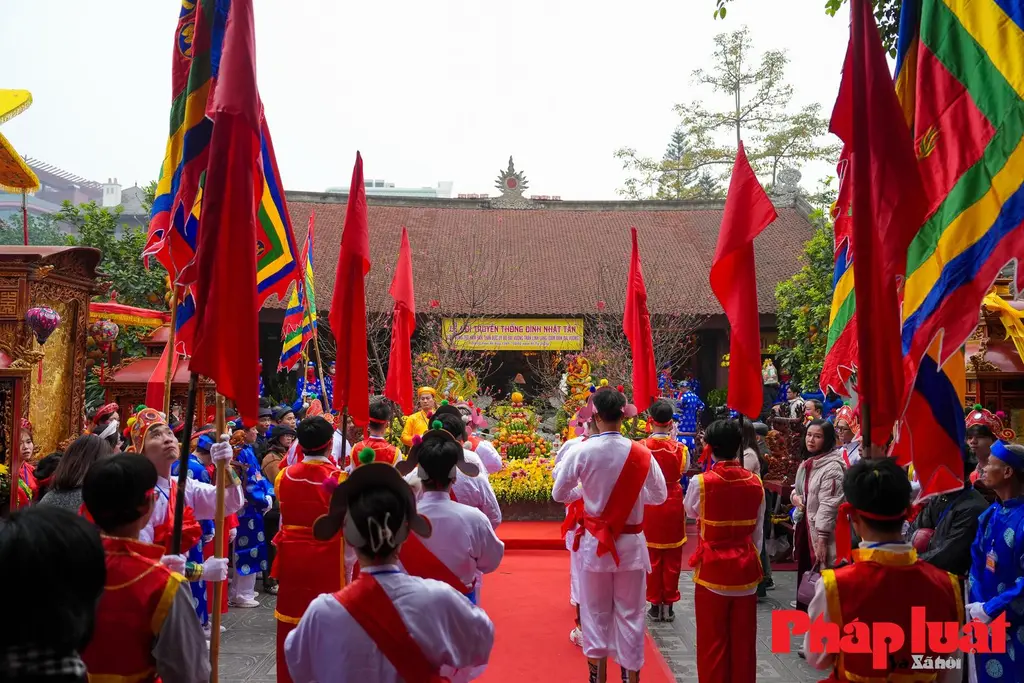 Nghi lễ tế tại Lễ hội Đình Nhật Tân