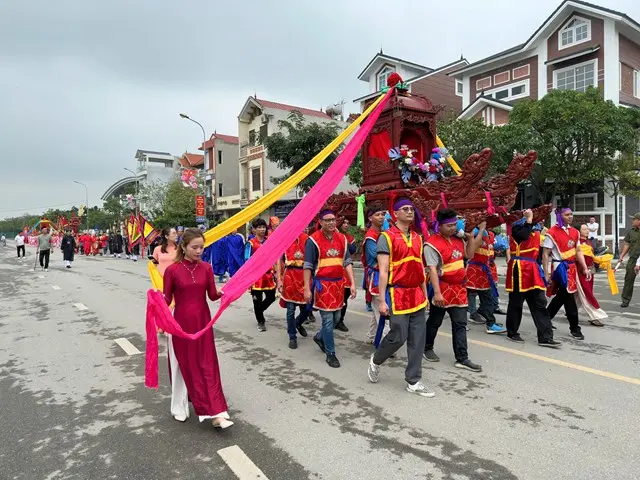 Lễ rước Hội làng Hội Phụ