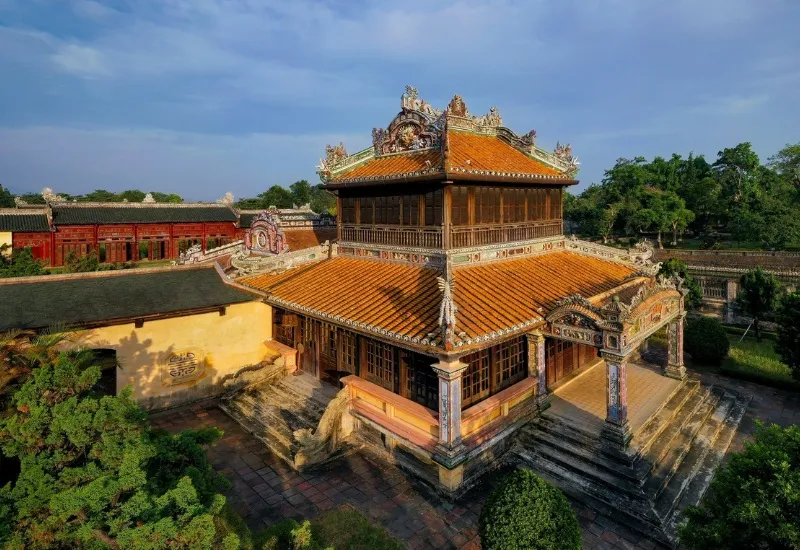 Thái Bình Lâu với những kiến trúc, hoa văn điêu khắc tinh xảo