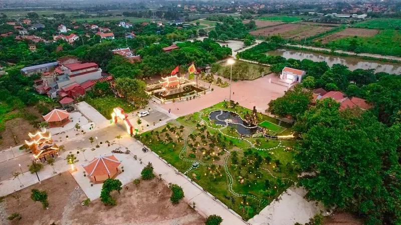 Tổng thể Đền Lảnh Giang