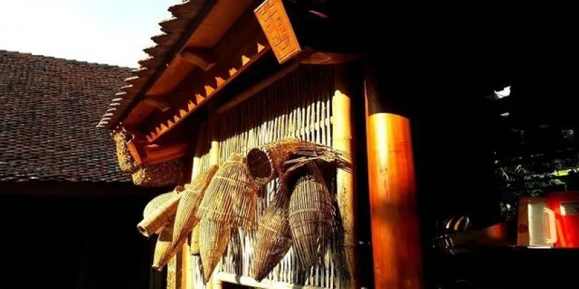 Nhà cổ ông Thể tại Làng cổ Đường Lâm