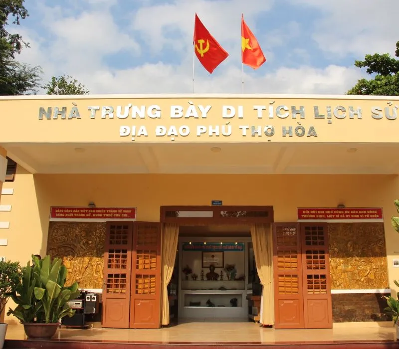 Nhà trưng bày di tích lịch sử Địa đạo Phú Thọ Hòa