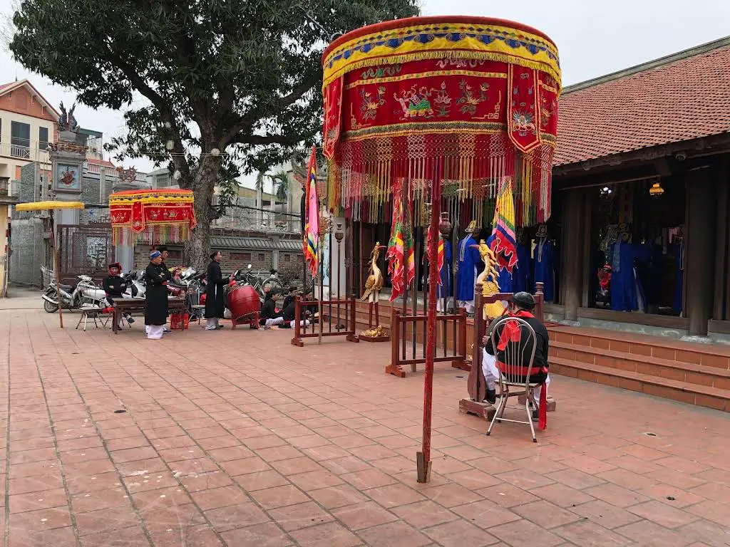 Đình Giang xá mùa lễ hội