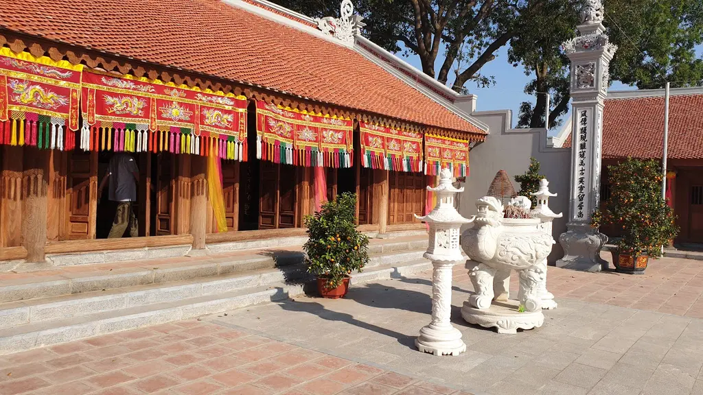 Cảnh quan di tích Đình Chử Xá