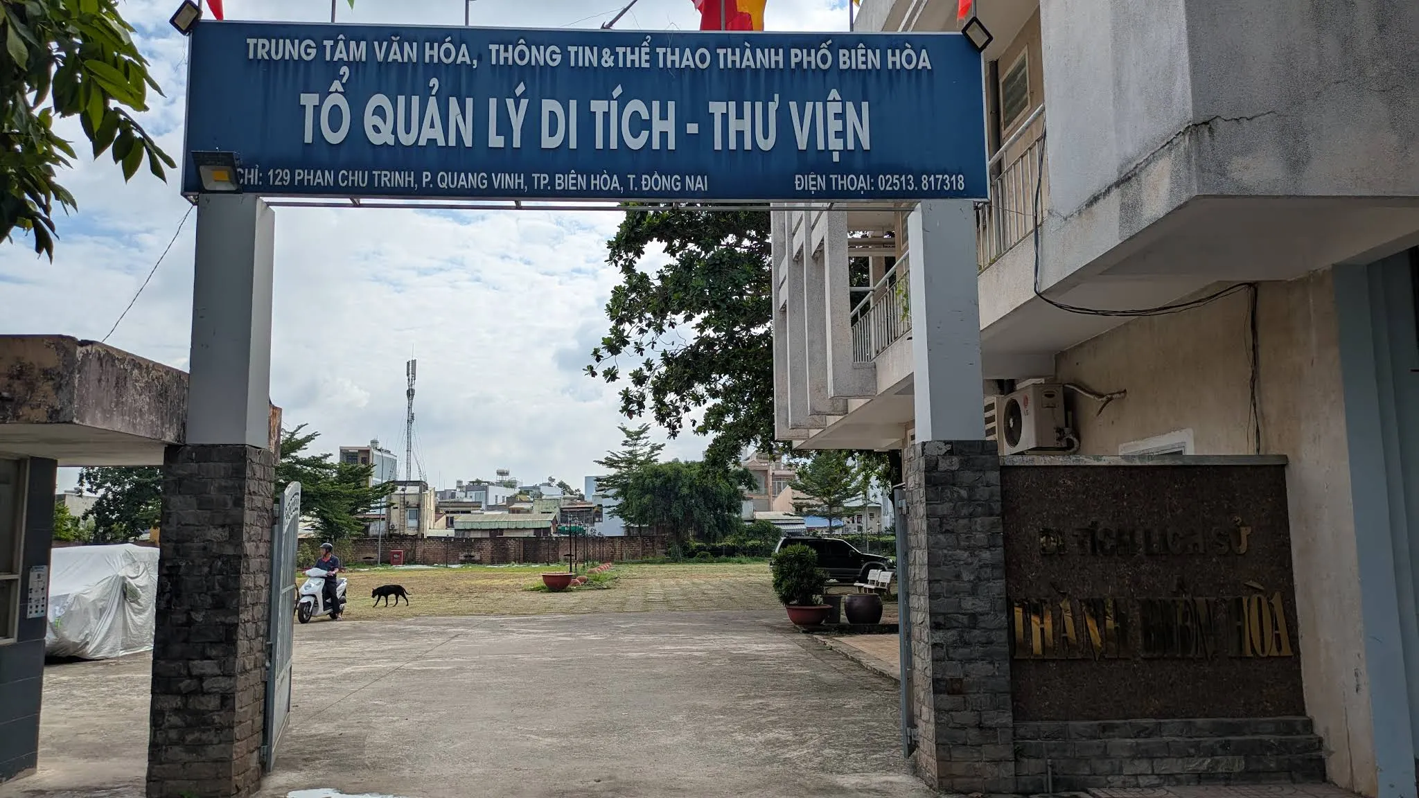 Hiện trạng di tích Thành Cổ Biên Hòa
