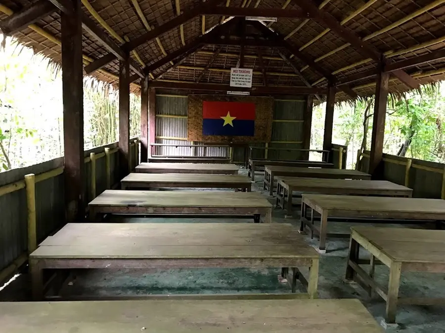 Khu hội trường tại Căn cứ Cái Ngang là nơi tổ chức các kỳ họp quan trọng của Tỉnh ủy