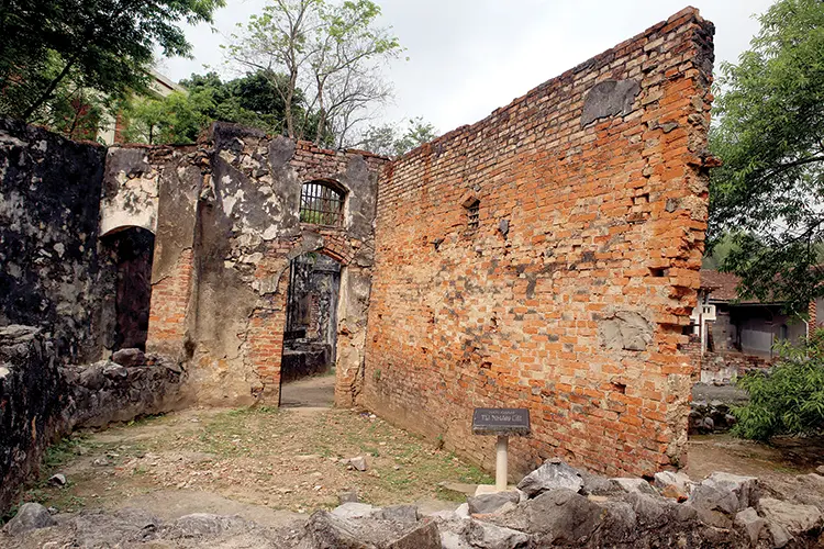 Cảnh quan trong khu di tích Nhà tù Sơn La