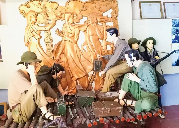 Cảnh quan di tích lịch sử Nhà Dây Thép