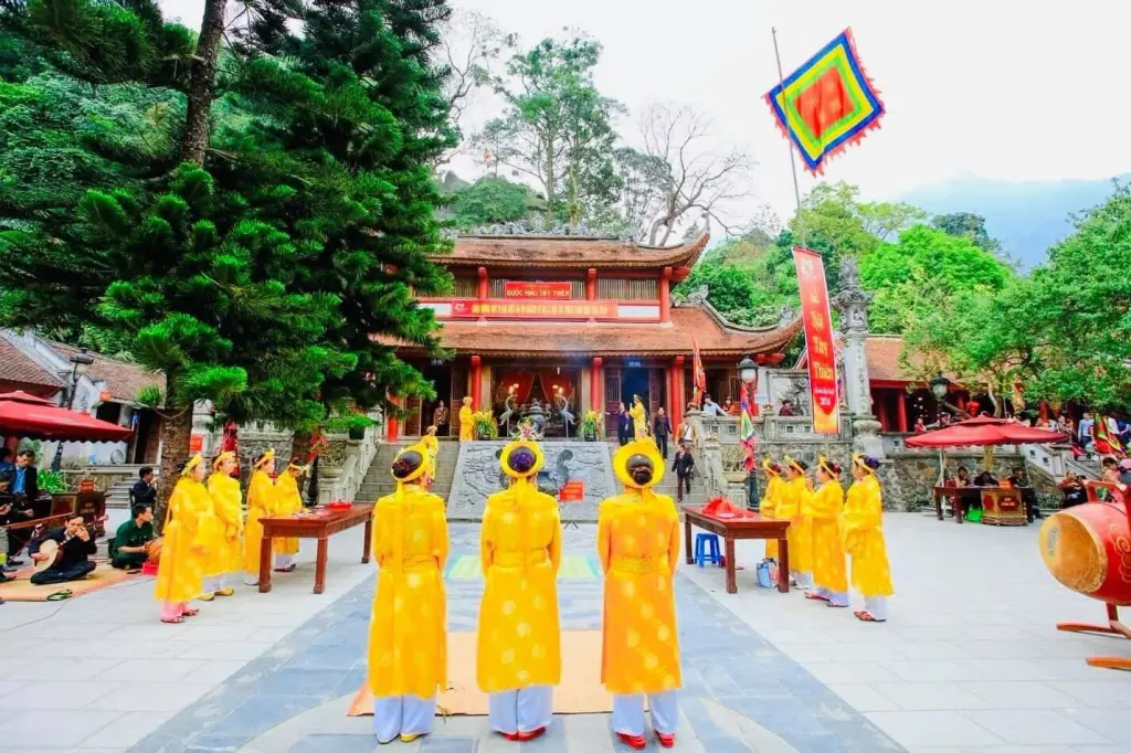 Lễ Tế Quốc Mẫu Tây Thiên tại Lễ hội Tây Thiên