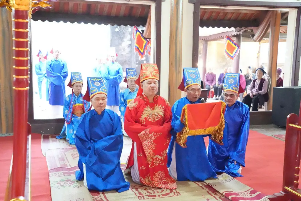 Lễ tế Lễ hội đền Giếng Giá