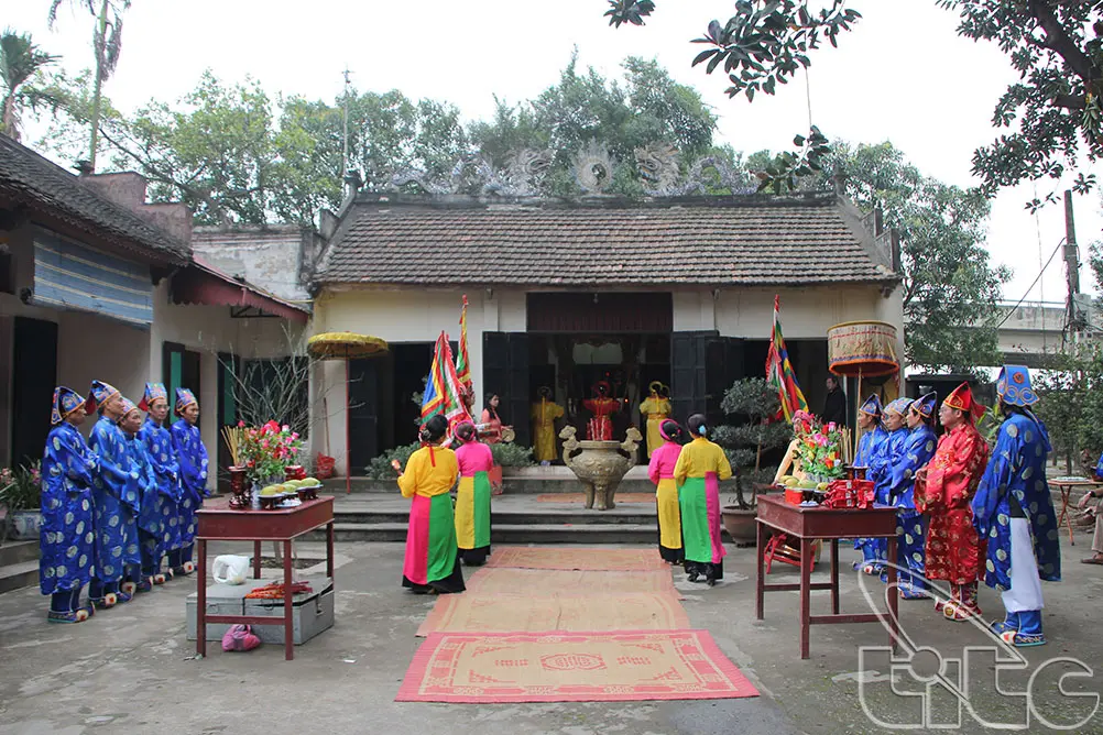 Lễ tế truyền thống tại Hội đình làng Thọ Am