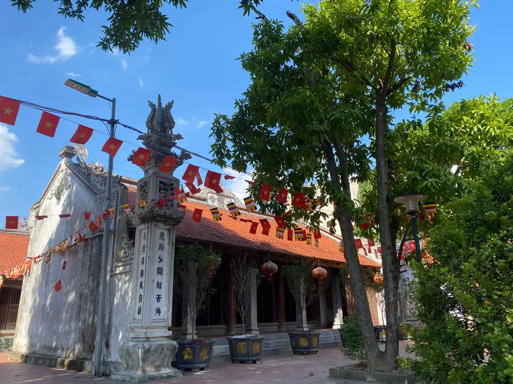 Không gian cảnh quan chùa Đại Bi