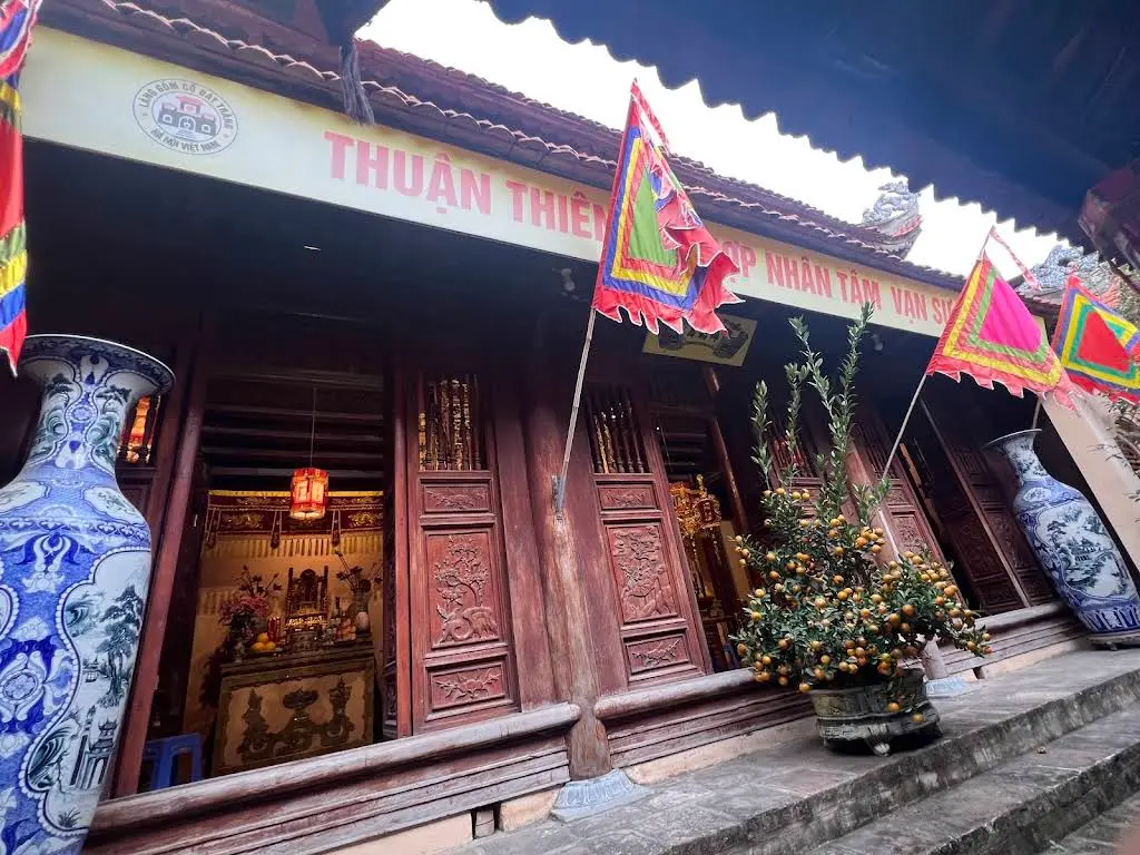 Cảnh quan di tích Văn chỉ Bát Tràng