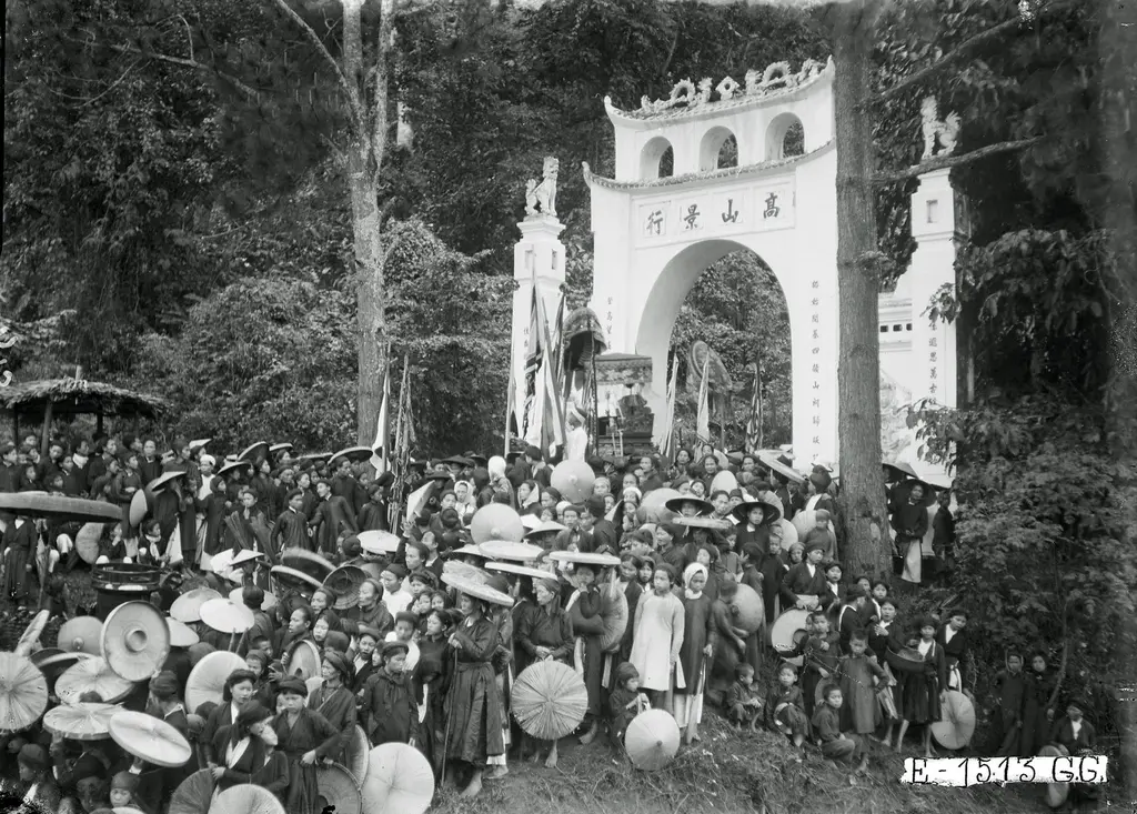 Lễ hội đền Hùng thập niên 1920