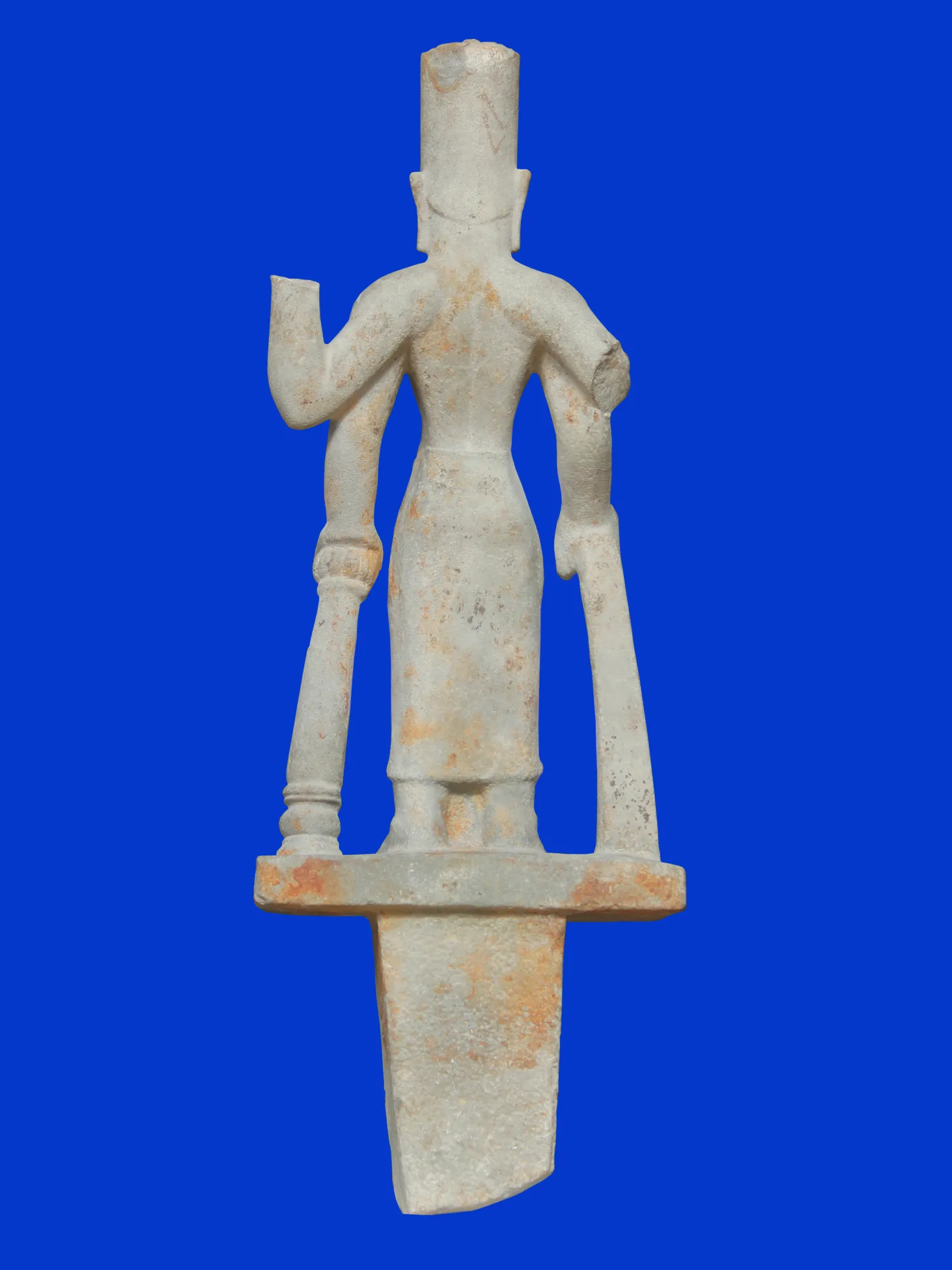 Mặt sau của tượng thần Vishnu Vũng Liêm