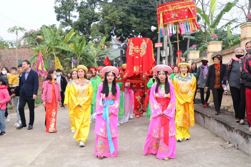 Lễ rước Chúa gái tại Lễ hội rước Chúa Gái