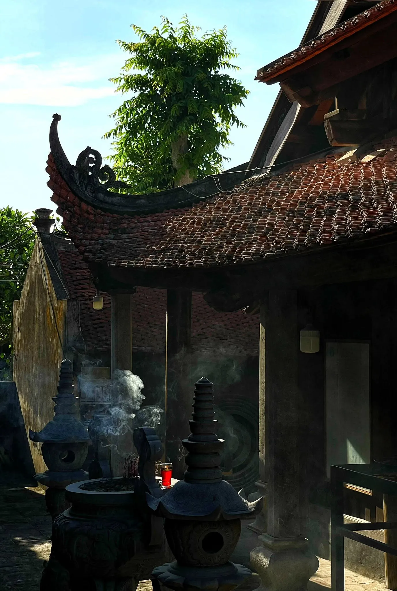 Kiến trúc cảnh quan chùa Keo (Báo Ân)