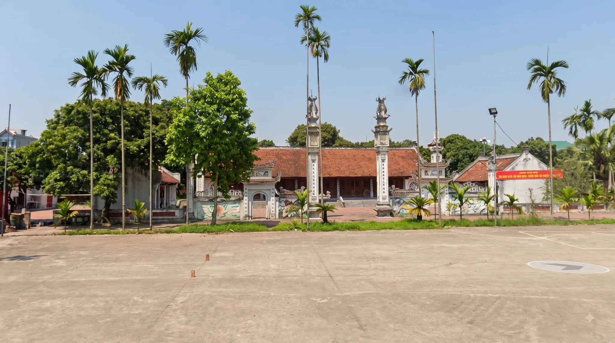 Không gian cảnh quan di tích Đình Đại Tảo