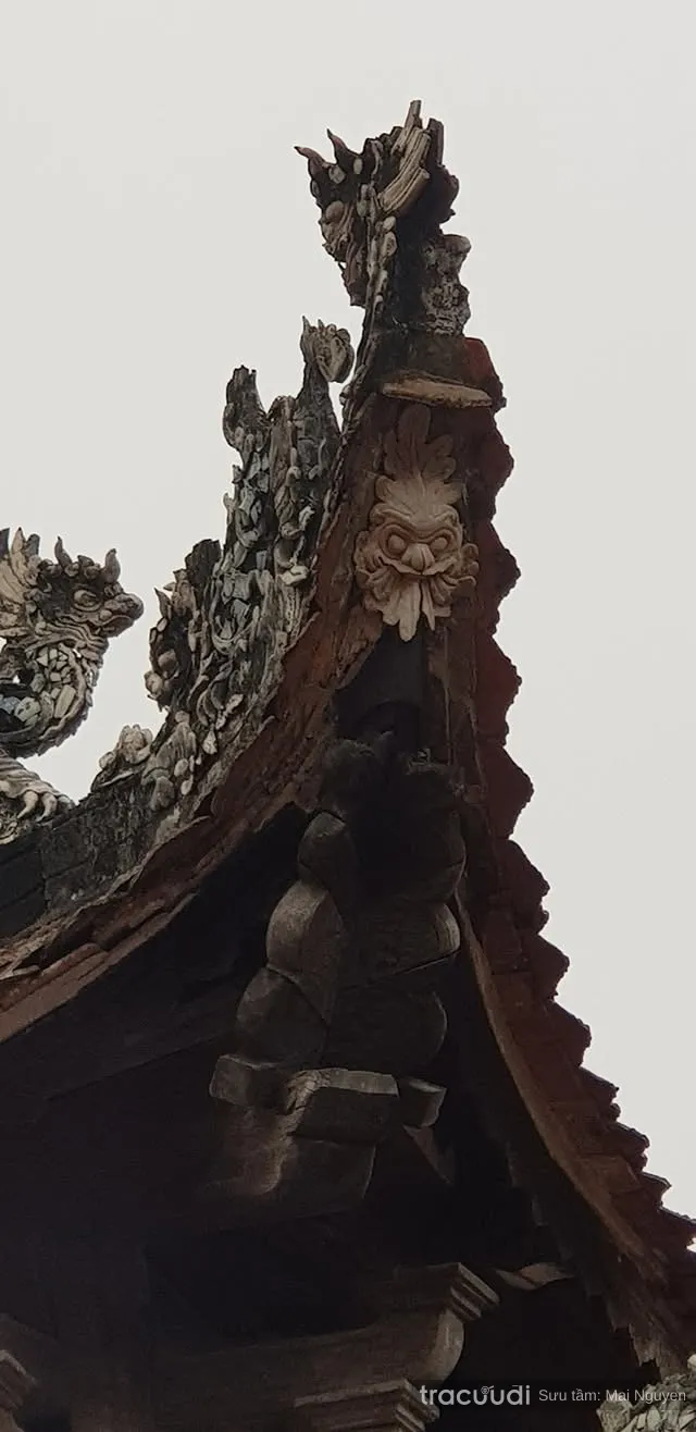 Cận cảnh kiến trúc Đình Văn La (Đình Hạ)