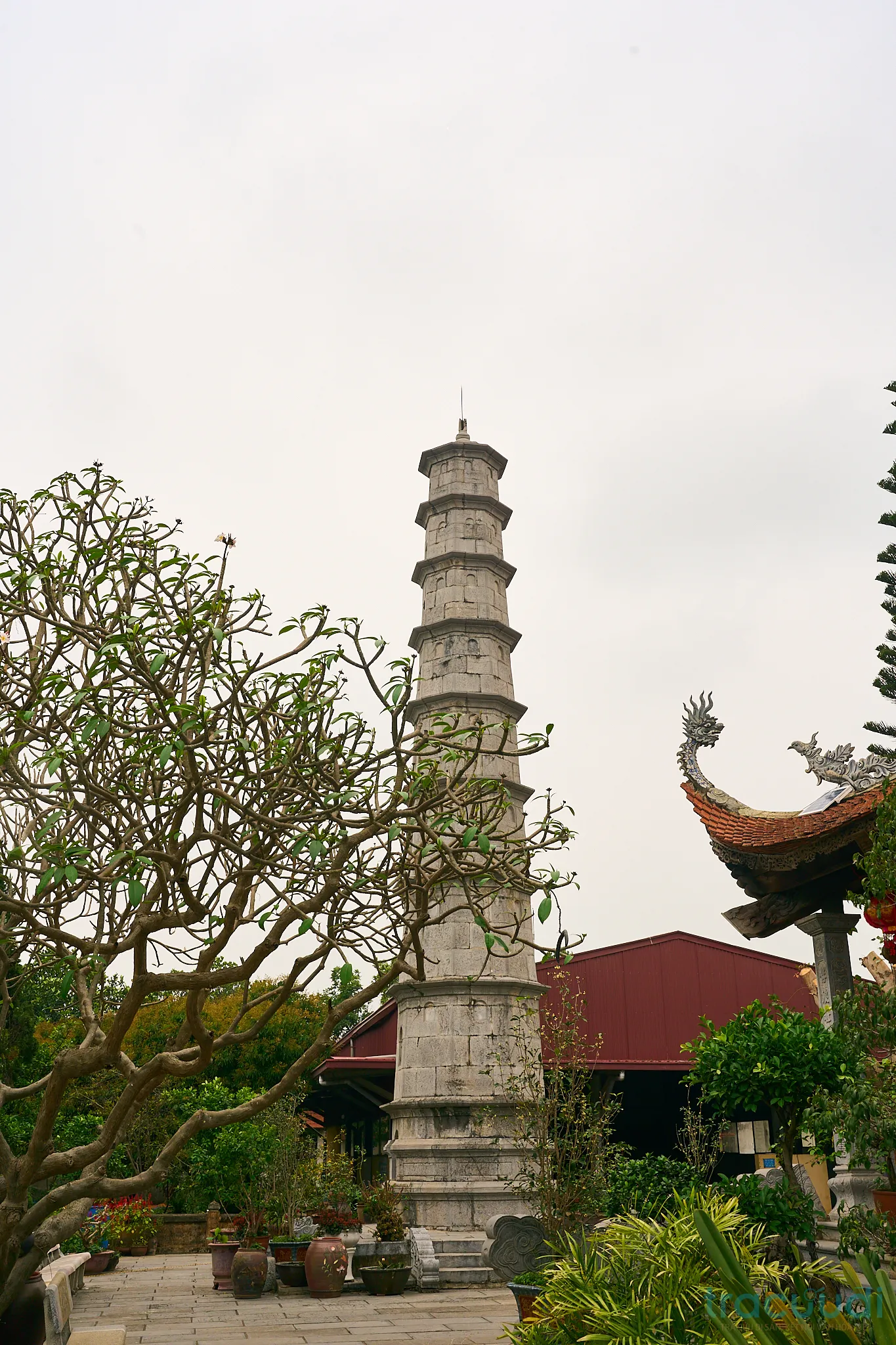 Cảnh quan di tích Chùa Phù Lãng