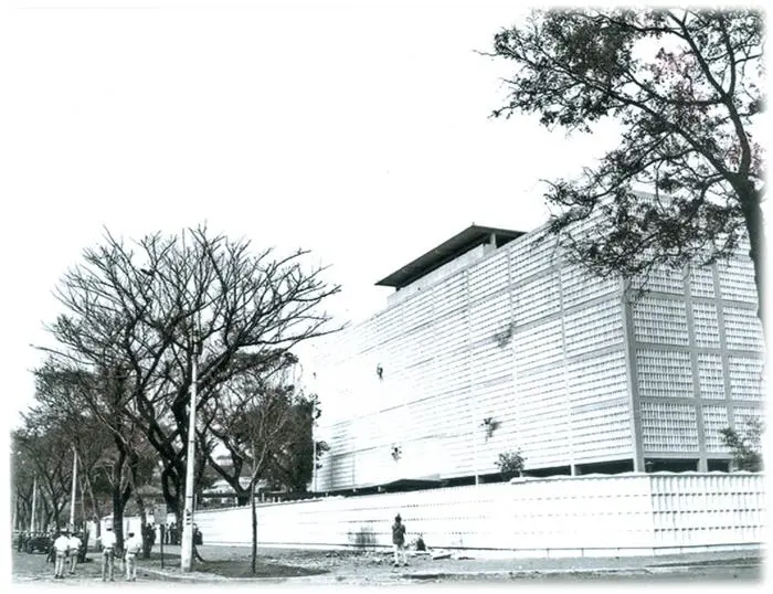 Hình ảnh di tích Tòa Đại Sứ Quán Mỹ trước năm 1975
