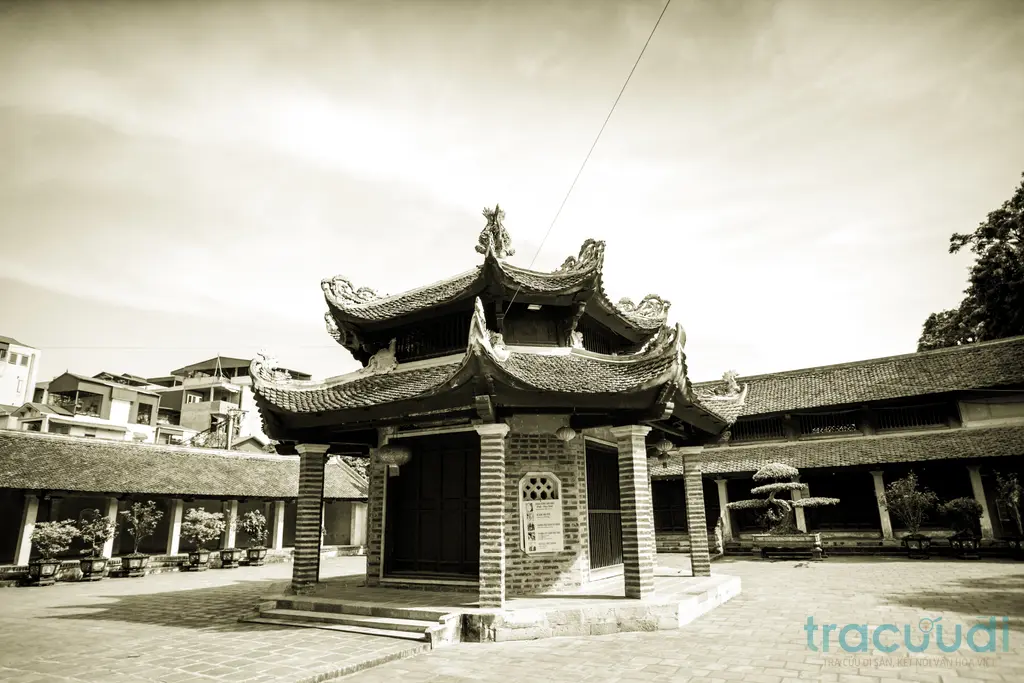 Cảnh quan di tích lịch sử văn hóa Chùa Láng