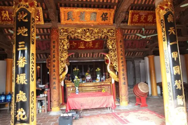 Không gian kiến trúc Đình Đại Lan