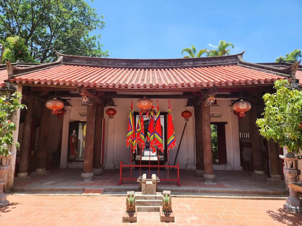 Không gian cảnh quan đền Thiên Hậu
