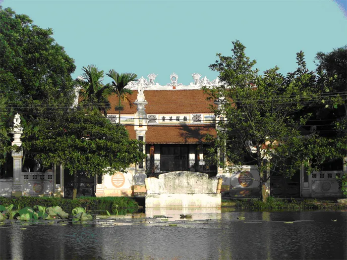 Tổng thể đình làng Châu Khê