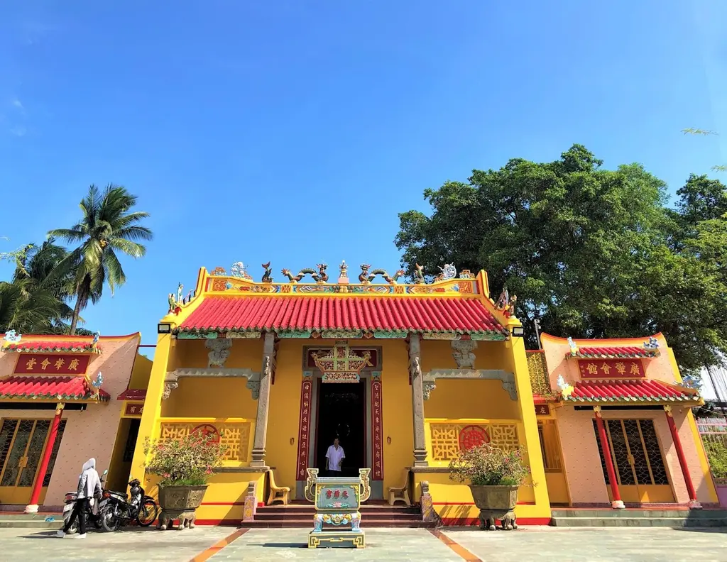 Cảnh quan di tích Thiên Hậu Cung