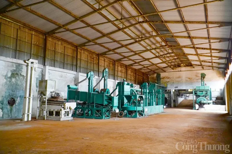 Một góc nhà máy tại Khu đồn điền Cada