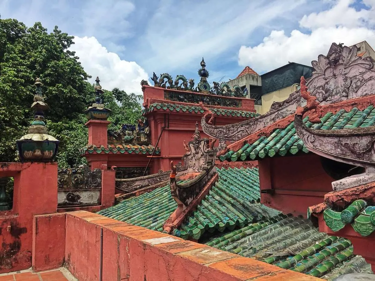 Kiến trúc mái Điện Ngọc Hoàng
