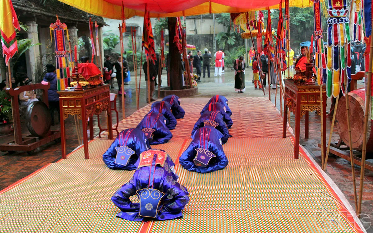 Lễ tế tại Hội làng La Dương