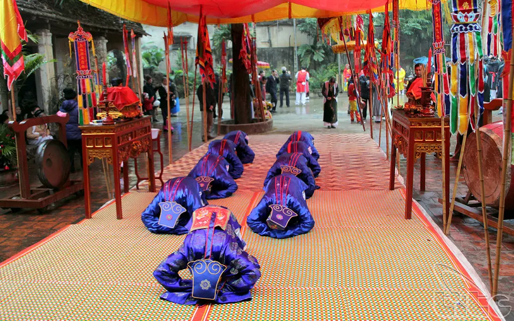 Lễ tế tại Hội làng La Dương