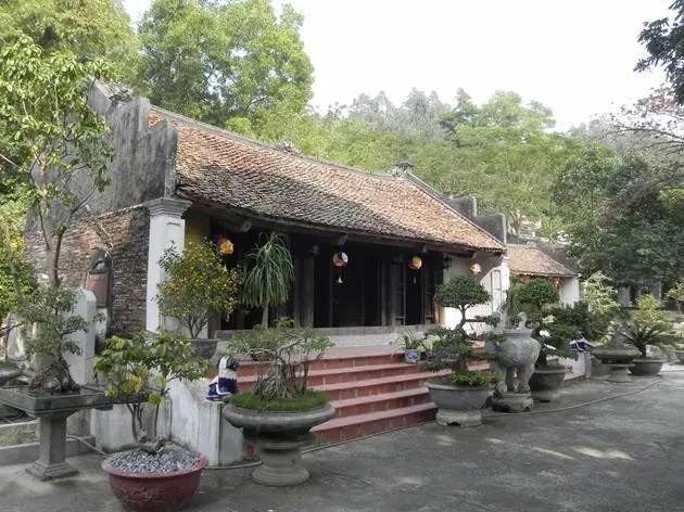 Không gian tại Chùa Ngô Xá