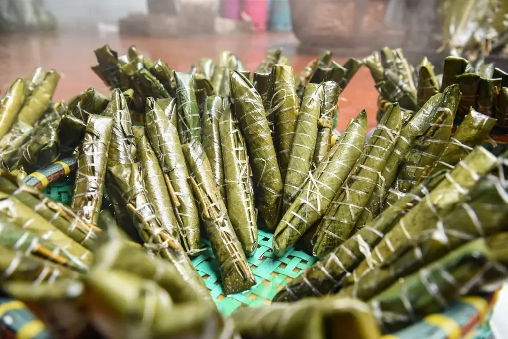 Bánh tẻ làng Chờ làm giàu ẩm thực Kinh Bắc