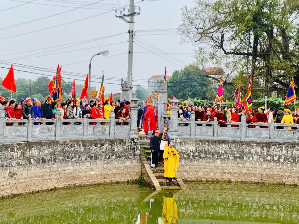 Nghi lễ tại Hội chùa Đậu