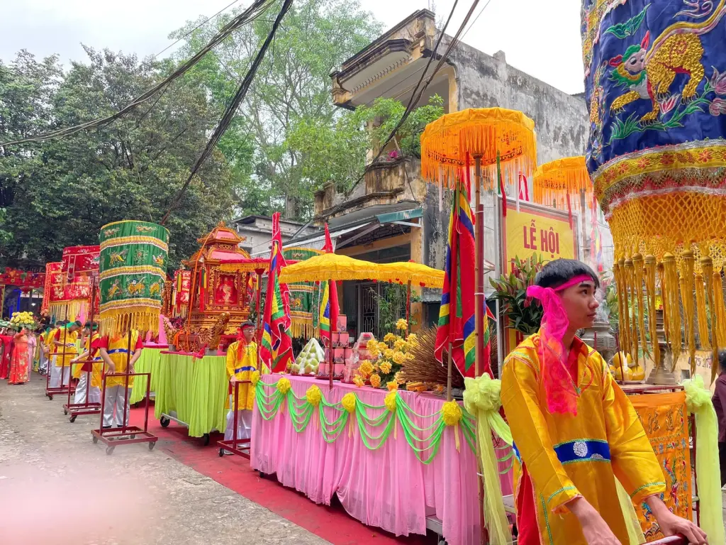 Không gian Lễ hội Phủ Bà