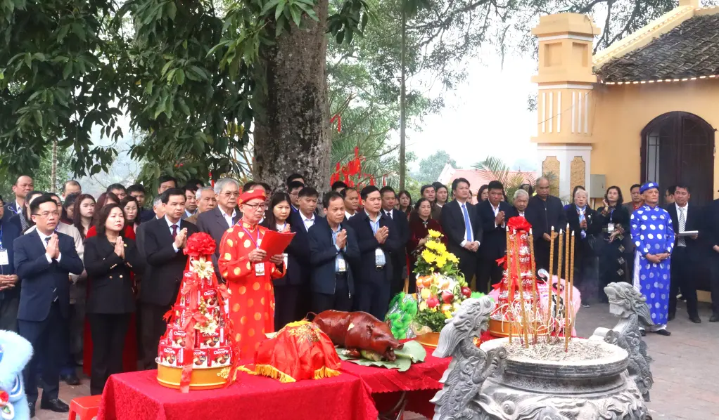 Nghi thức tế lễ tại Lễ hội Đền Vua Lê