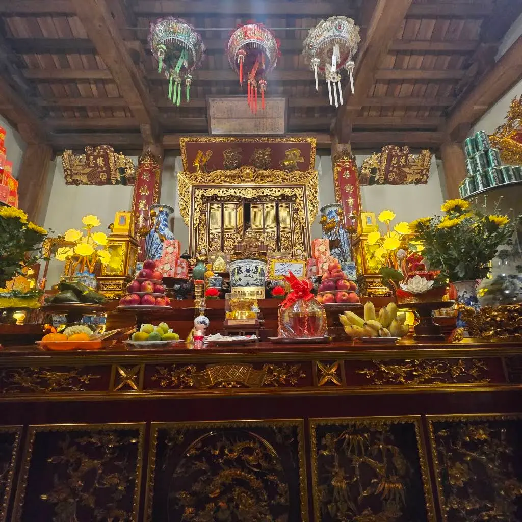 Không gian kiến trúc Đền Đống Nước