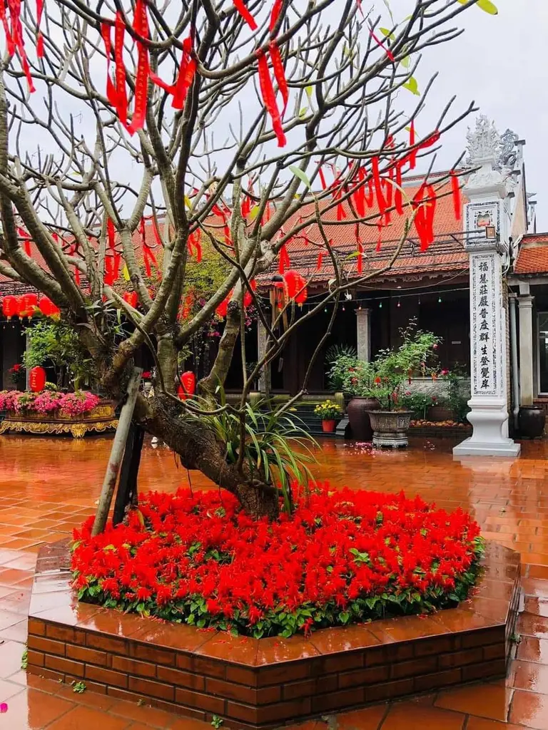 Không gian cảnh quan Chùa Sùng Phúc (Sùng Khánh)