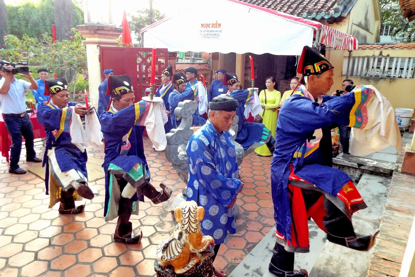 Nghi lễ tế tại Lễ hội Văn Thánh Miếu