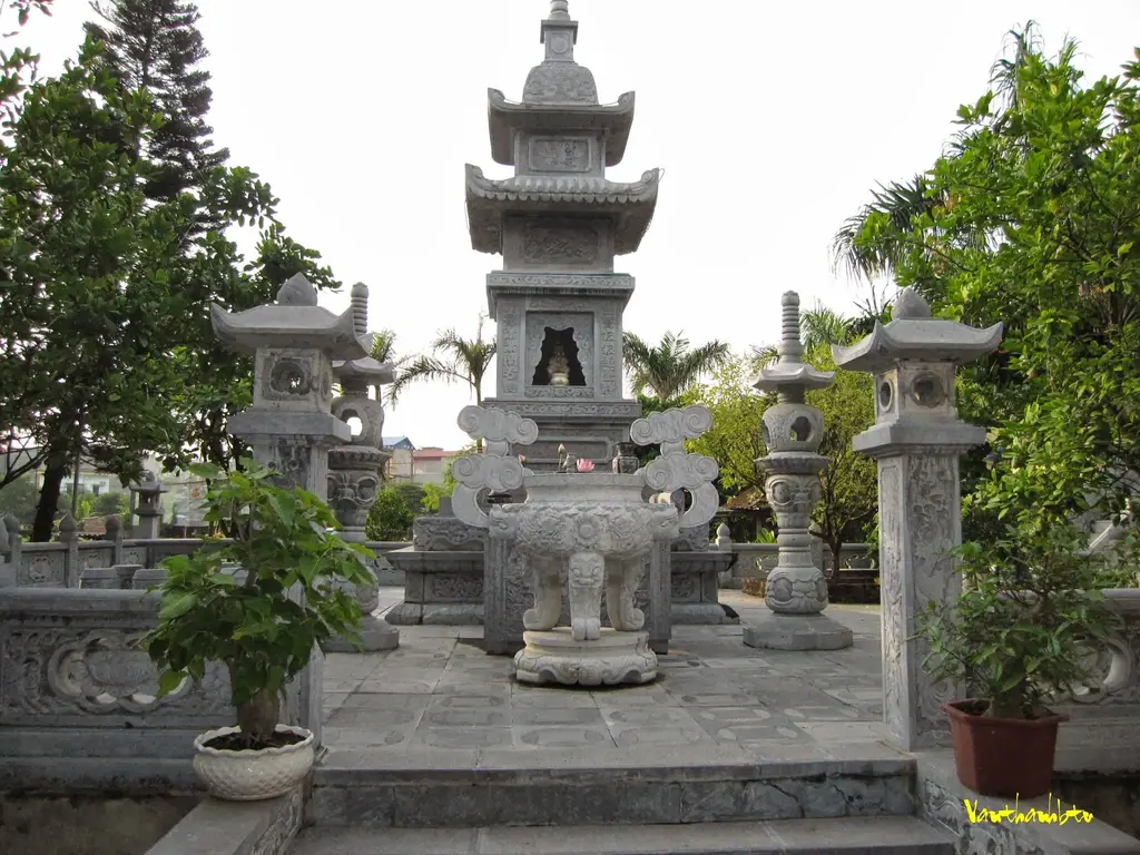 Không gian cảnh quan Chùa Thôn Nha (Đống Lim)