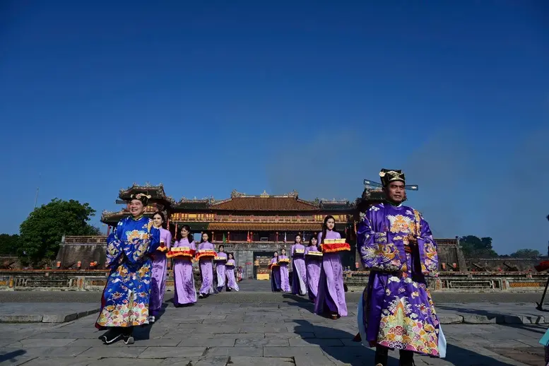 Lễ Ban Sóc triều Nguyễn được tái hiện tại Lễ hội Festival Huế