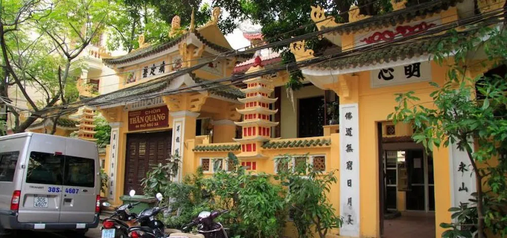 Cảnh quan di tích chùa Ngũ Xã