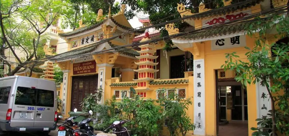 Cảnh quan di tích chùa Ngũ Xã