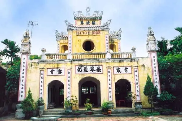 Không gian cảnh quan Chùa Duệ