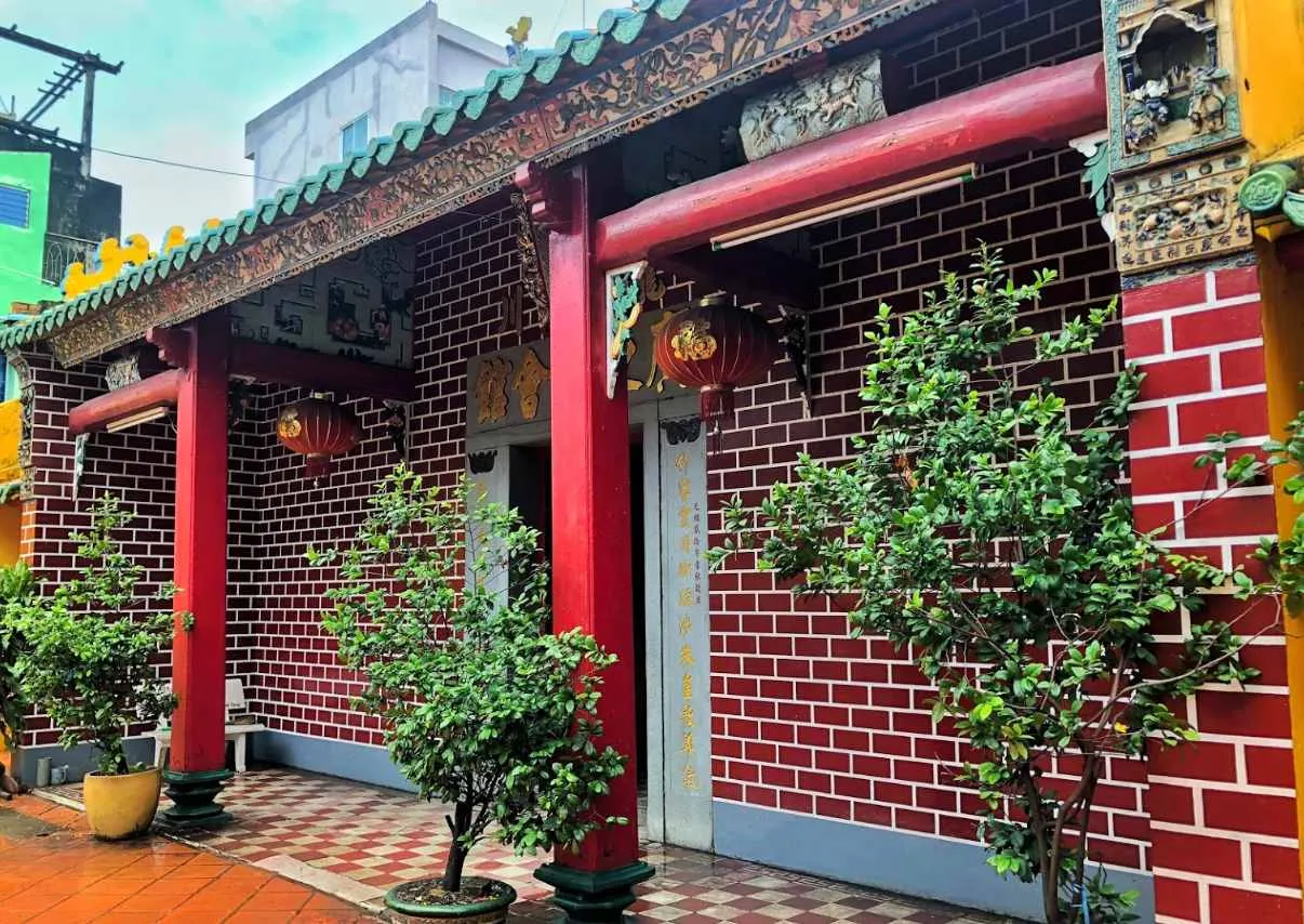 Phong cách kiến trúc Chùa Ông Bắc mang đậm màu sắc Trung Hoa